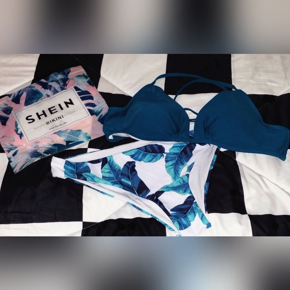 SHEIN 2 PC Bikini set. EUC Size XL (both pieces)